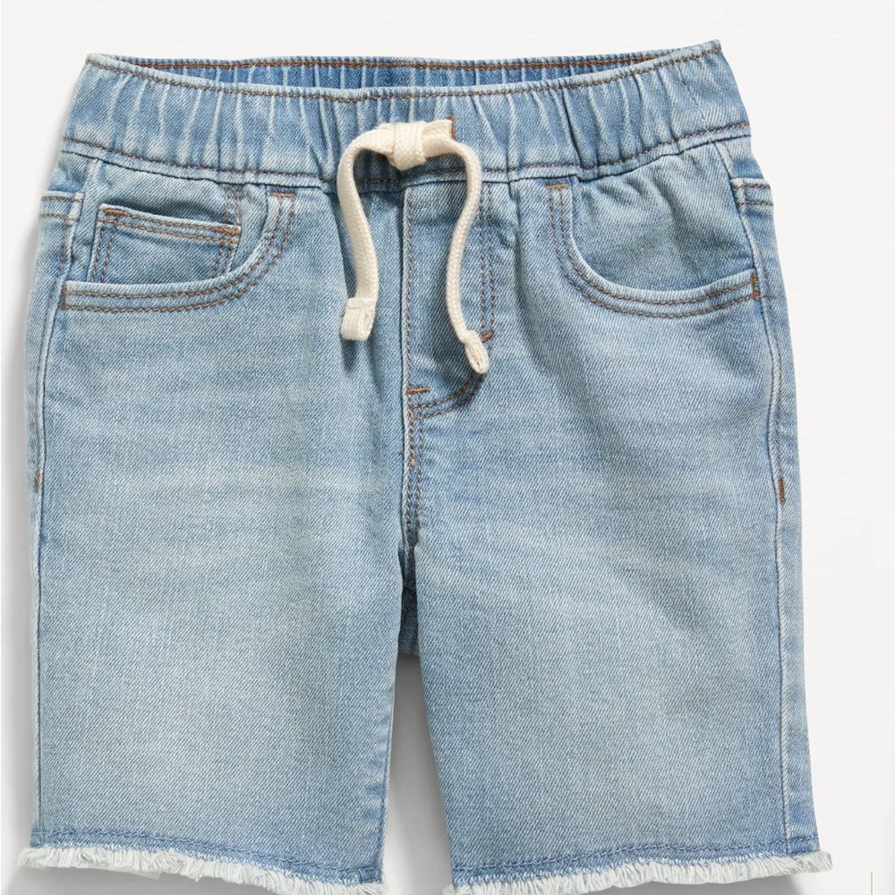 Old Navy NWT 360° Stretch Pull-On Jean Shorts for Toddler Boys